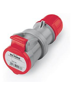 Scame Промишлен подвижен контакт 3P+N+Е 16A IP54 серия Optima - 313.1647 - Цена | LEDs4economy
