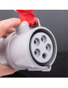 Scame Промишлен подвижен контакт 3P+N+Е 32A IP54 серия Optima  - 313.3247 - 6