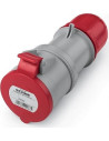 Scame Промишлен подвижен контакт 3P+N+Е 32A IP54 серия Optima  - 313.3247 - 7