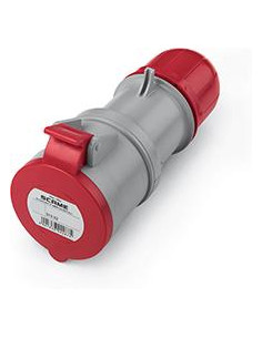 Scame Промишлен подвижен контакт 3P+Е 32A IP54 серия Optima - 313.3246 - Цена | LEDs4economy