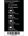 Wera Комплект 9х бита и държач 897/4, Bit-Check 10 Impaktor  - W057680 - 3