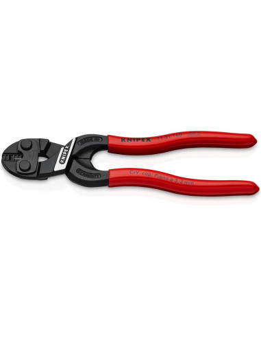 Knipex Клещи болторези CoBolt с водещ ръб, червена ръкохватка 