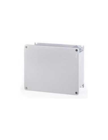Кутия алуминиева 314х264х122мм IP66, UV,плътни стени, затваряне с винт, серия Alubox Scame