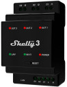 Shelly Импулсно Smart реле 3х On/Off 16A (48A) за DIN монтаж Shelly PRO 3