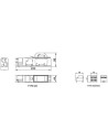 GAO Разклонителна кутия IP54 за стълб M3  - BSTM3 - 3