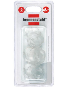 Brennenstuhl Детска защита за контакт прозрачна 6 броя в комплект - 1164480 - Цена | LEDs4economy