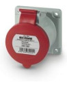 Scame Промишлен контакт 3P+N+Е 16A 346-415V IP54 ПРАВ серия Optima панелен монтаж 75х75мм - 423.1667 - Цена | LEDs4economy