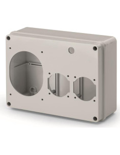Scame Табло за индустриални контакти IP54, UV, стенен монтаж, серия ADAPTO (1х32A и2хШуко) - 625.2000-000 - Цена | LEDs4economy