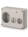 Scame Табло за индустриални контакти IP54, UV, стенен монтаж, серия ADAPTO (1х32A и2хШуко) - 625.2000-000 - Цена | LEDs4economy