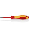 Knipex Отвертка PZ 0, VDE 1000V жълто-червена ръкохватка 162мм, - K982500 - Цена | LEDs4economy