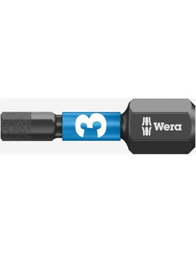 Wera Бит шестостен 3.0 x25мм, 840/1 IMP DC Impaktor  - W057603 