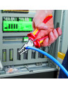 Knipex Клещи за кримпване на кабелни накрайници 0.25-16мм2, VDE 1000V жълто-червена ръкохватка 180мм,  - K9778180 - 2