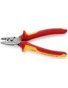 Knipex Клещи за кримпване на кабелни накрайници 0.25-16мм2, VDE 1000V жълто-червена ръкохватка 180мм,  - K9778180 - 4