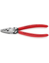 Knipex Клещи за кримпване на кабелни накрайници 0.25-16мм2, червена ръкохватка 180мм,  - K9771180 - 3