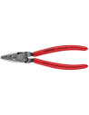 Knipex Клещи за кримпване на кабелни накрайници 0.25-16мм2, червена ръкохватка 180мм,  - K9771180 - 4