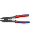 Knipex Клещи за кримпване на кабелни накрайници 0.5-6мм2, синьо-червена ръкохватка 240мм,  - K9722240 - 4