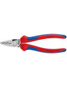 Knipex Клещи за кримпване на кабелни накрайници 0.25-16мм2, синьо-червена ръкохватка 180мм,  - K9772180