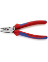Knipex Клещи за кримпване на кабелни накрайници 0.25-16мм2, синьо-червена ръкохватка 180мм,  - K9772180 - 2