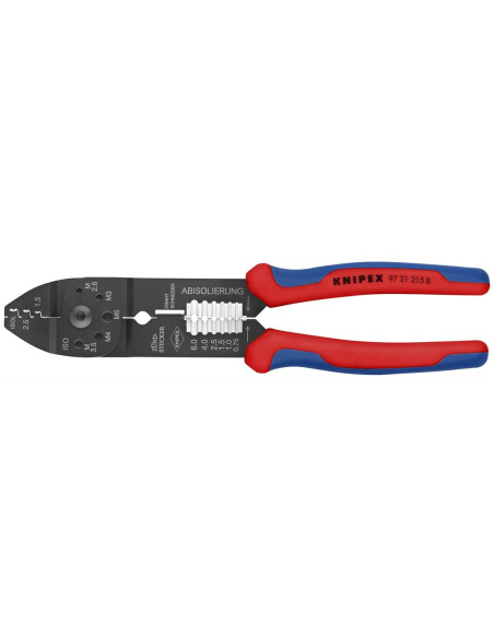 Knipex Клещи за кримпване на кабелни накрайници 0.5-2.5мм2 