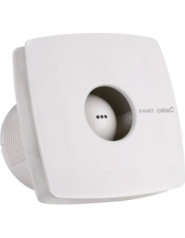Вентилатор X-MART12 ф120мм, цвят Бял, 190м3/ч, 20W, 40dB комплект с клапа CATA