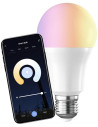 COMMEL Лампа LED 9W RGBW E27 A60 820lm 220° димируема 25000h управление чрез iOS/Android приложение  IoT - C305-701 - 2