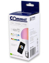 COMMEL Лампа LED 9W RGBW E27 A60 820lm 220° димируема 25000h управление чрез iOS/Android приложение  IoT - C305-701 - 3