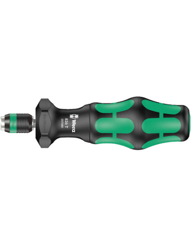 Wera Ръкохватка за битове ¼", 826 Turbo Kraftform Kompakt  - 