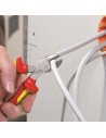 Knipex Клещи диагонални резачки усилени X-Cut, хромирани, VDE 1000V жълто-червена ръкохватка 160мм,  - K7306160 - 3