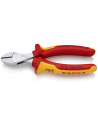 Knipex Клещи диагонални резачки усилени X-Cut, хромирани, VDE 1000V жълто-червена ръкохватка 160мм,  - K7306160 - 4