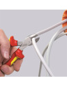 Knipex Клещи диагонални резачки усилени X-Cut, хромирани, VDE 1000V жълто-червена ръкохватка 160мм,  - K7306160 - 5