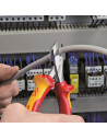 Knipex Клещи диагонални резачки усилени X-Cut, хромирани, VDE 1000V жълто-червена ръкохватка 160мм,  - K7306160 - 7