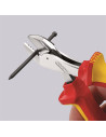 Knipex Клещи диагонални резачки усилени X-Cut, хромирани, VDE 1000V жълто-червена ръкохватка 160мм,  - K7306160 - 13