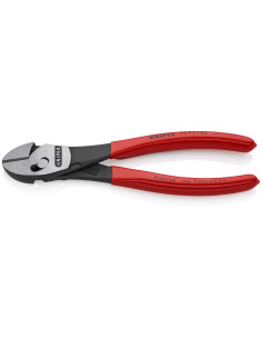 Knipex Клещи диагонални резачки усилени TwinForce, червена ръкохватка 180мм, - K7371180 - Цена | LEDs4economy