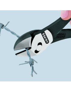 Knipex Клещи диагонални резачки усилени TwinForce, червена ръкохватка 180мм, - K7371180 - Цена | LEDs4economy 2