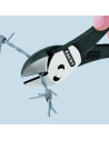 Knipex Клещи диагонални резачки усилени TwinForce, червена ръкохватка 180мм,  - K7371180 - 2