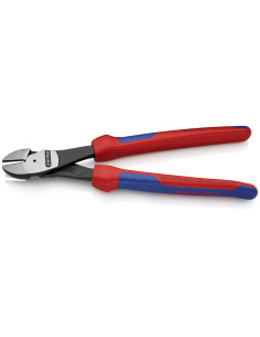 Knipex Клещи диагонални резачки усилени, синьо-червена ръкохватка 250мм, - K7402250 - Цена | LEDs4economy 2