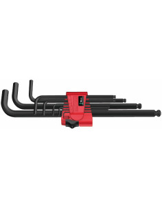 Wera Комплект шестограми, 9х (1.5…10), в щипка, 950 PKL L-key BlackLaser - W022086 - Цена | LEDs4economy
