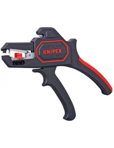 Knipex Клещи заголващи автоматични, черно-фосфатирани, жило Ø0.2-6мм, ръкохватка 180мм, с отваряща пружина, /до изчерпване/ - K 