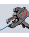 Knipex Клещи заголващи автоматични, черно-фосфатирани, жило Ø0.2-6мм, ръкохватка 180мм, с отваряща пружина,  /до изчерпване/ - K - 4