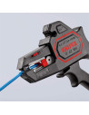 Knipex Клещи заголващи автоматични, черно-фосфатирани, жило Ø0.2-6мм, ръкохватка 180мм, с отваряща пружина,  /до изчерпване/ - K - 5