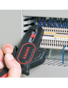 Knipex Клещи заголващи автоматични, черно-фосфатирани, жило Ø0.2-6мм, ръкохватка 180мм, с отваряща пружина,  /до изчерпване/ - K - 8