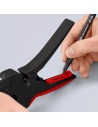 Knipex Клещи заголващи автоматични NexStrip, синьо-червена ръкохватка 190мм,  - K1272190 - 15