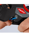 Knipex Клещи заголващи автоматични NexStrip, синьо-червена ръкохватка 190мм,  - K1272190 - 21