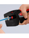 Knipex Клещи заголващи автоматични NexStrip, синьо-червена ръкохватка 190мм,  - K1272190 - 24