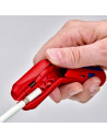 Knipex Универсален инструмент за заголване на кабели ErgoStrip, дясна ръкохватка 135мм, с фиксатор,  - K169501SB - 2