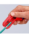 Knipex Универсален инструмент за заголване на кабели ErgoStrip, дясна ръкохватка 135мм, с фиксатор,  - K169501SB - 9