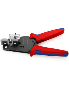 Knipex Клещи заголващи прецизни, жило Ø2.5-10мм, синьо-червена ръкохватка 195мм, с отваряща пружина, - K121210 - Цена | LEDs4eco