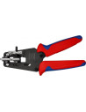 Knipex Клещи заголващи прецизни, жило Ø2.5-10мм, синьо-червена ръкохватка 195мм, с отваряща пружина,  - K121210 - 3