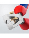 Knipex Клещи заголващи универсални, жило Ø5-10мм, синьо-червена ръкохватка 160мм,  - K1112160 - 7