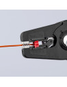 Knipex Клещи заголващи саморегулиращи PreciStrip, черно-фосфатирани, жило Ø0.08-16мм, черно-червена ръкохватка 195мм,  - K125219 - 4